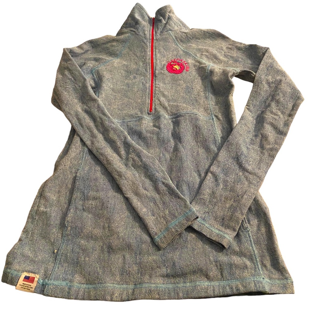 Gator skins half zip large L